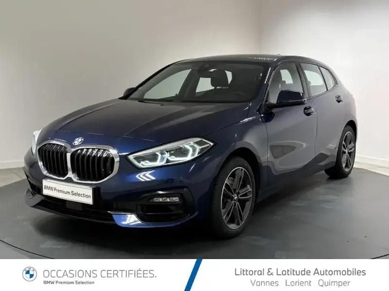 Bleu Utilisé 2020 BMW 118 Sport Line Citadine | 23 900 € (Bon prix) - Image 1/4