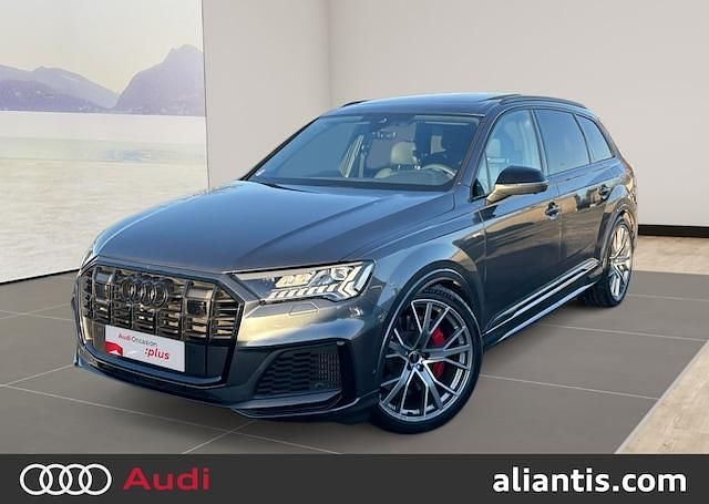 Gris daytona nacré Occasion 2023 Audi Q7 Competition SUV | 87 900 € - Image 1/4