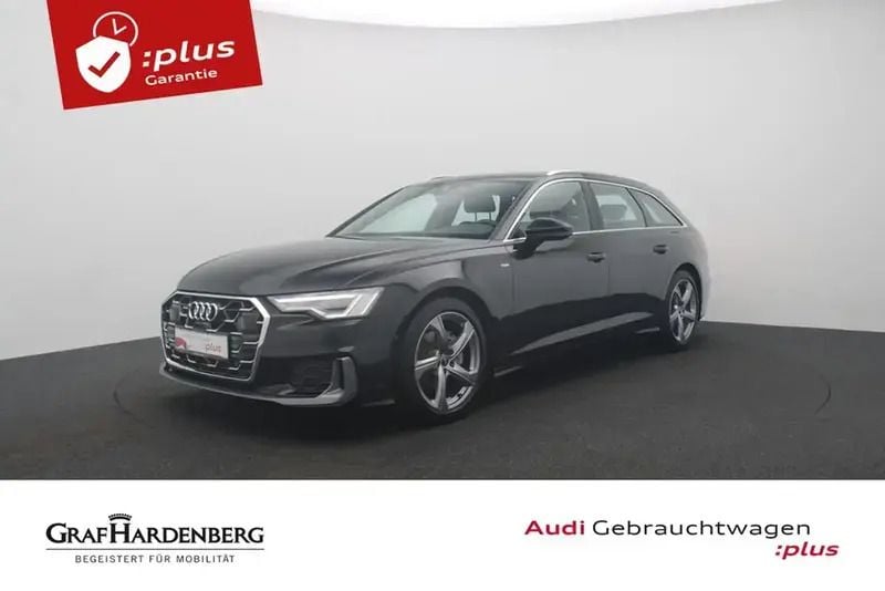 Noir Utilisé 2024 Audi A6 S-Line Break | 53 380 € (Prix assez cher) - Image 1/4