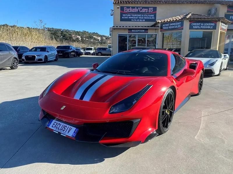 Rouge Occasion 2019 Ferrari 488 Coupé | 429 900 € (Prix juste) - Image 1/4
