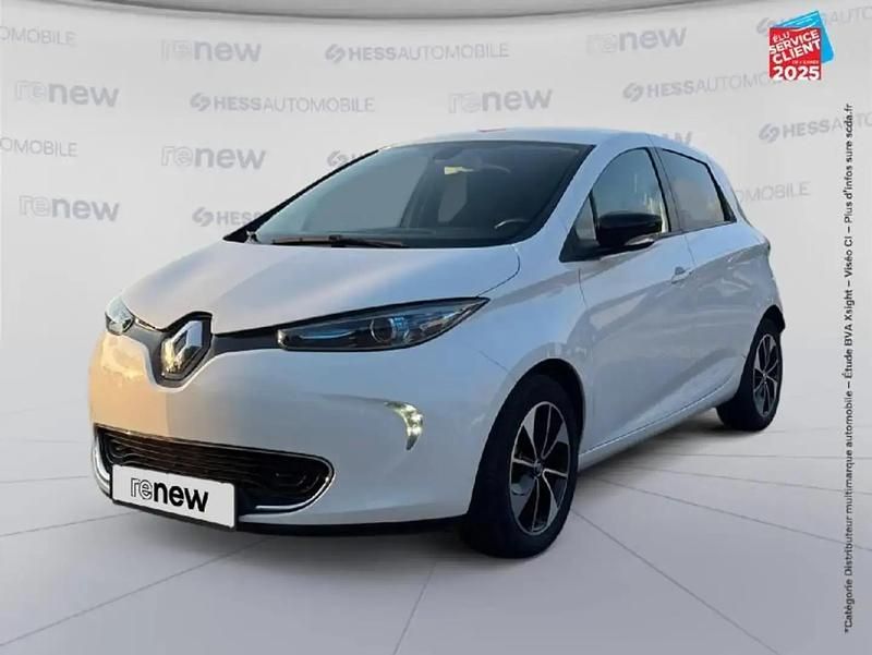 Blanc Utilisé 2017 Renault Zoe Intens Citadine | 6 499 € (Prix juste) - Image 1/4