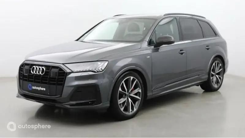 Gris daytona nacré Utilisé 2021 Audi Q7 Competition SUV | 51 999 € (Super prix) - Image 1/4