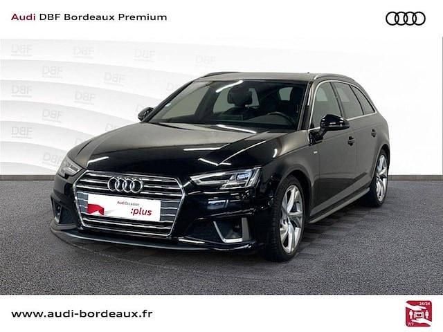 Noir brillant Occasion 2019 Audi A4 S-Line Break | 20 990 € (Bon prix) - Image 1/4