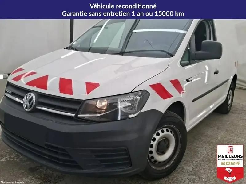 Blanc Utilisé 2020 VW Caddy Monospace | 13 900 € - Image 1/4