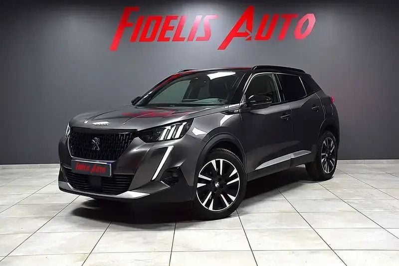Gris Utilisé 2020 Peugeot 2008 GTi SUV | 15 990 € (Prix juste) - Image 1/4