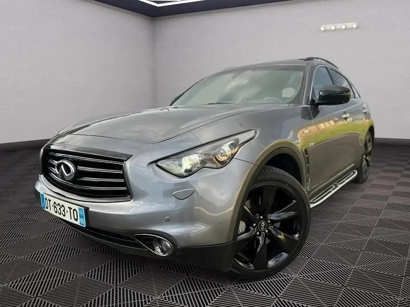 Gris Utilisé 2015 Infiniti QX70 Premium SUV | 16 999 € - Image 1/4