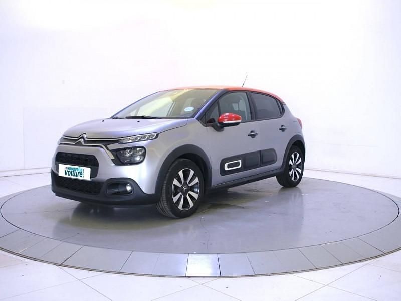 Gris Utilisé 2022 Citroën C3 Shine Citadine | 11 990 € (Prix juste) - Image 1/4