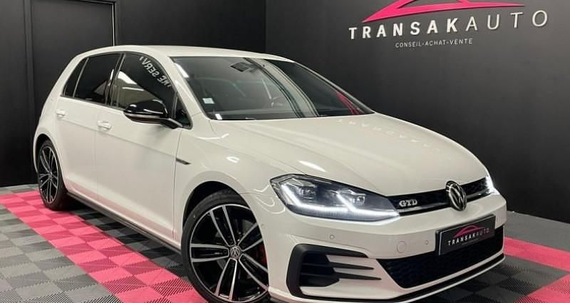Blanc Utilisé 2017 VW Golf VII GTD Berline | 17 990 € (Prix juste) - Image 1/4