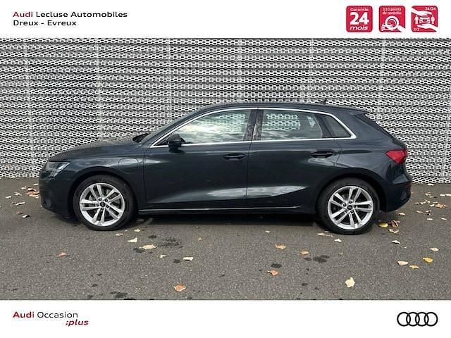 Occasion Audi A3 Sportback e-tron Design 150 ch (110 kW) 2022 Gris manhattan métallisé Citadine