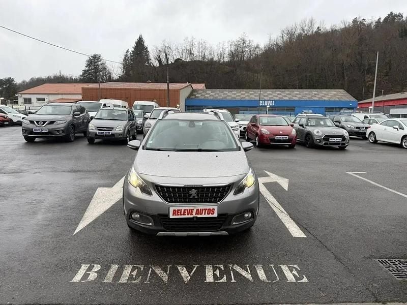 Gris Occasion 2017 Peugeot 2008 Allure SUV | 6 990 € (Bon prix) - Image 1/4