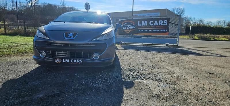 Gris Utilisé 2007 Peugeot 207 CC Sport Cabriolet | 5 290 € (Prix juste) - Image 1/4