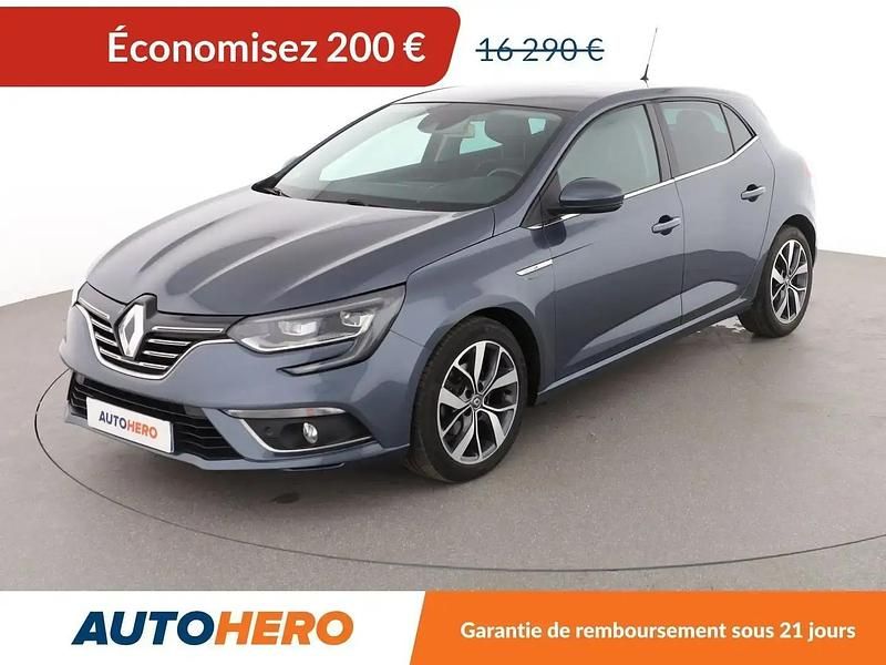 Gris Utilisé 2018 Renault Mégane IV Intens Berline | 15 690 € (Prix juste) - Image 1/2