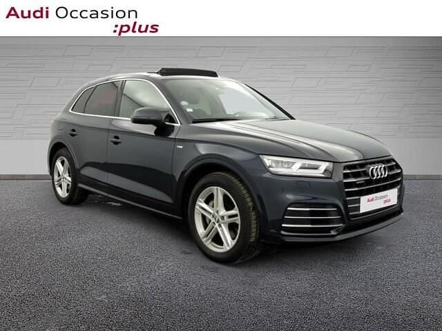 Occasion Audi Q5 S-Line 252 ch (185 kW) 2020 Bleu lunaire métallisé SUV