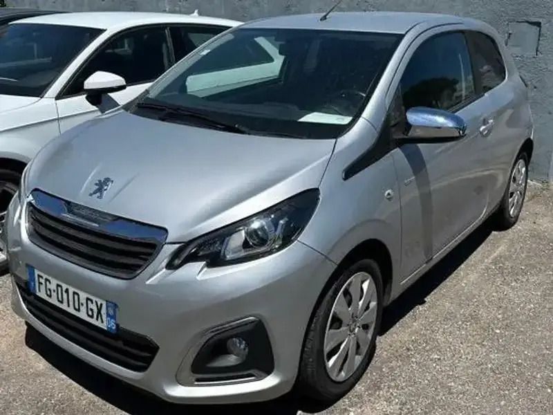 Argent Utilisé 2019 Peugeot 108 Style Citadine | 6 990 € (Bon prix) - Image 1/4