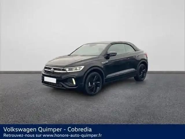 Noir intense nacrée, capote noire Utilisé 2025 VW T-Roc Cabriolet R-line Cabriolet | 48 500 € - Image 1/4