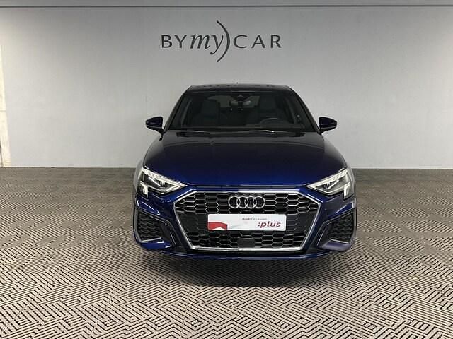 Bleu navarre métallisé Utilisé 2024 Audi A3 Sportback e-tron S-Line Berline | 37 269 € (Prix assez cher) - Image 1/2
