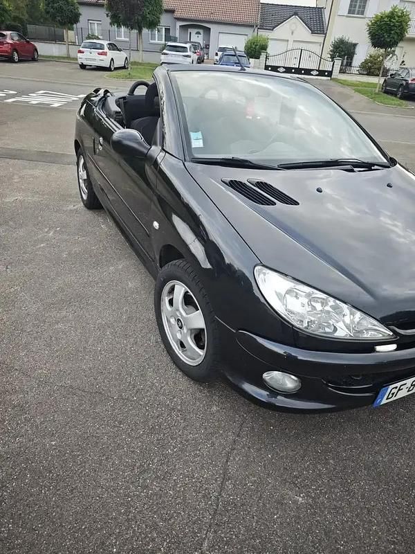 Noir Utilisé 2006 Peugeot 206 CC Cabriolet | 2 450 € (Super prix) - Image 1/4