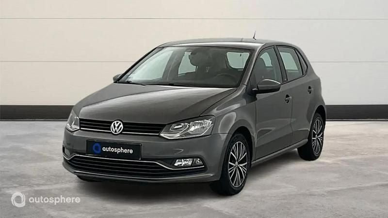 Gris Occasion 2017 VW Polo Berline | 14 499 € (Bon prix) - Image 1/4