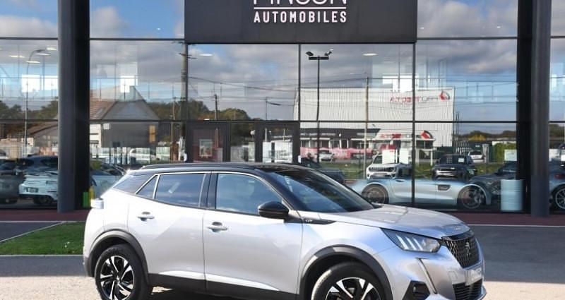 Gris Utilisé 2022 Peugeot 2008 GT SUV | 18 890 € (Bon prix) - Image 1/4