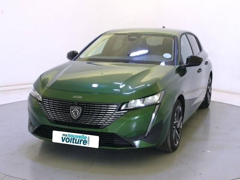 Vert Utilisé 2024 Peugeot 308 Allure Berline | 20 790 € (Prix juste) - Image 1/4
