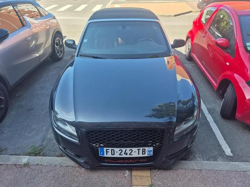 Noir Utilisé 2009 Audi A5 Cabriolet Cabriolet | 7 800 € - Image 1/4
