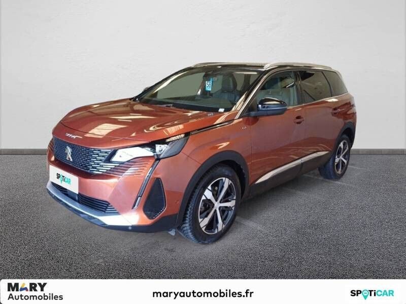 Brun Utilisé 2023 Peugeot 5008 GT Monospace | 29 990 € (Prix juste) - Image 1/4