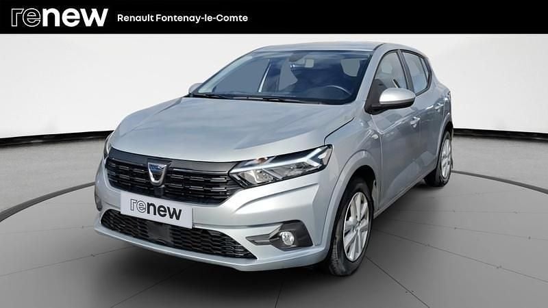 Gris Occasion 2022 Dacia Sandero Comfort Citadine | 12 990 € (Bon prix) - Image 1/4