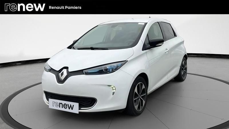 Blanc Utilisé 2018 Renault Zoe Intens Citadine | 6 970 € (Prix juste) - Image 1/4
