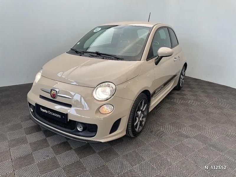 Beige Utilisé 2016 Abarth 595 Citadine | 13 590 € (Prix juste) - Image 1/4