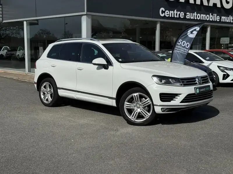 Blanc Utilisé 2015 VW Touareg SUV | 27 690 € - Image 1/4