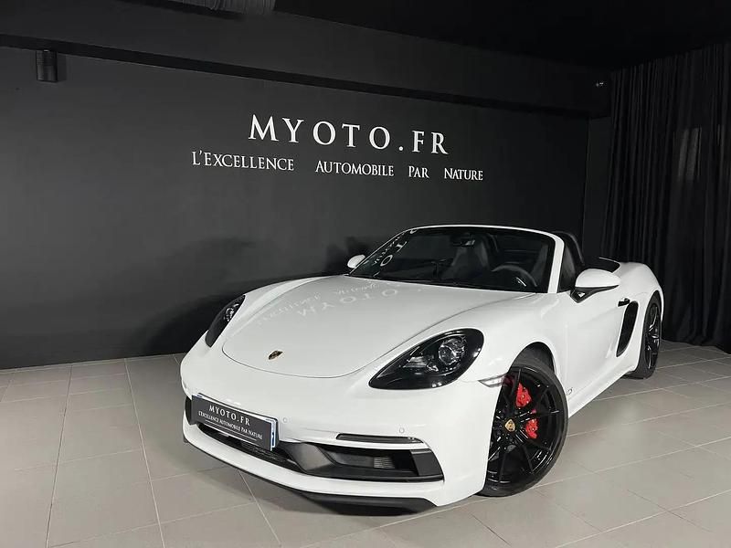 Blanc Utilisé 2018 Porsche Boxster Cabriolet | 75 718 € - Image 1/4