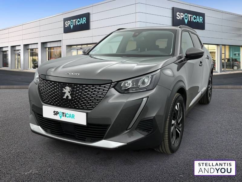 Gris Utilisé 2021 Peugeot 2008 Allure SUV | 16 490 € (Prix juste) - Image 1/3
