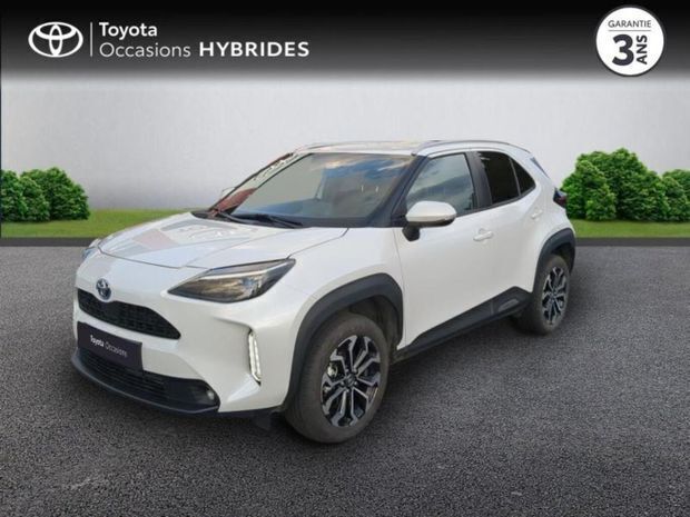 Blanc Utilisé 2022 Toyota Yaris Hybrid Design | 23 990 € (Prix juste) - Image 1/4