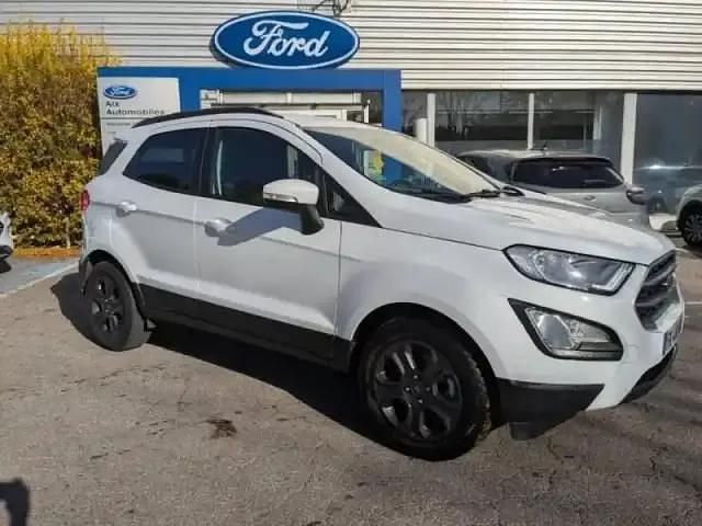 Blanc glacier Utilisé 2019 Ford Ecosport Trend SUV | 11 990 € (Prix assez cher) - Image 1/4