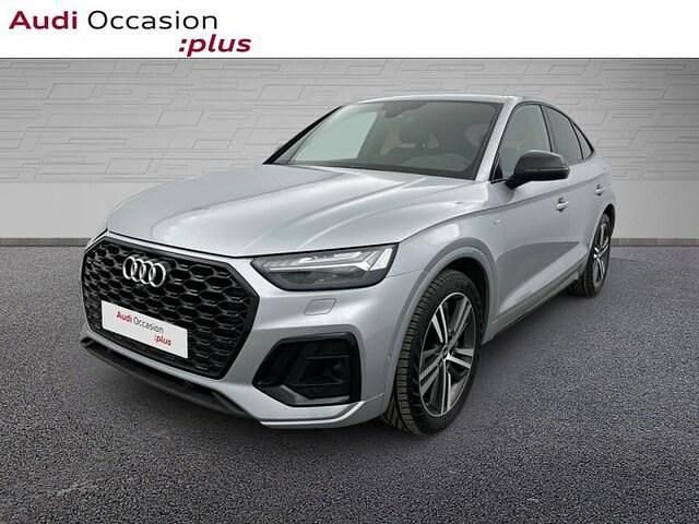 Argent fleuret métallisé Utilisé 2021 Audi Q5 S-Line SUV | 38 990 € (Prix cher) - Image 1/4