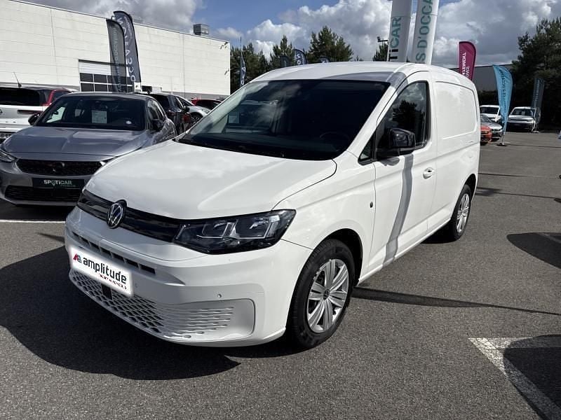 Blanc candy Utilisé 2021 VW Caddy Business+ Monospace | 20 889 € (Super prix) - Image 1/4