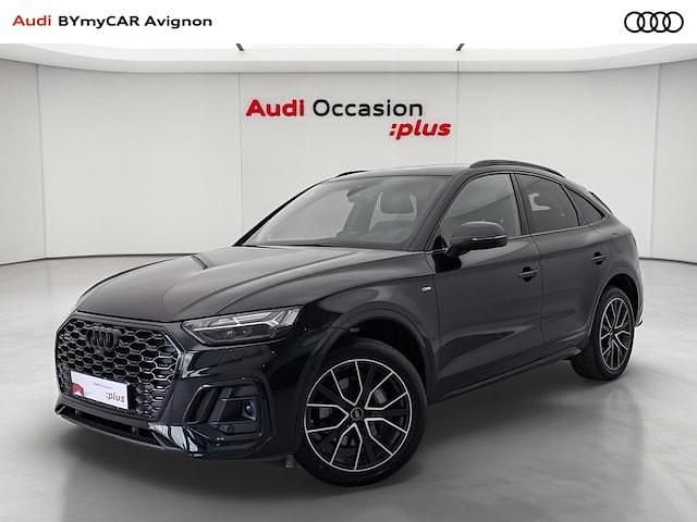 Noir mythe métallisé Occasion 2022 Audi Q5 Sportback S-Line SUV | 48 545 € (Bon prix) - Image 1/4