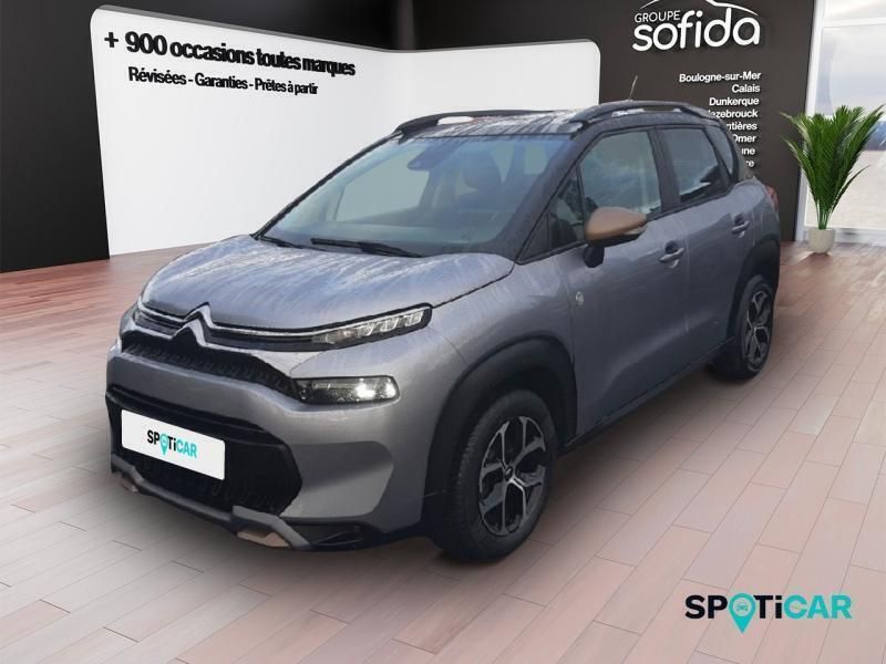 Gris Utilisé 2022 Citroën C3 Aircross PureTech SUV | 13 980 € (Prix juste) - Image 1/3