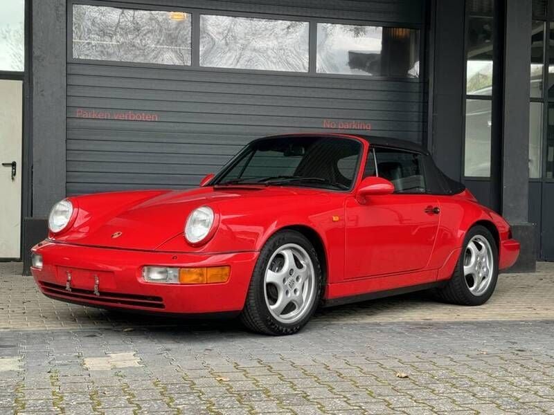 Rouge Utilisé 1992 Porsche 911 Carrera Cabriolet Cabriolet | 75 964 € - Image 1/4
