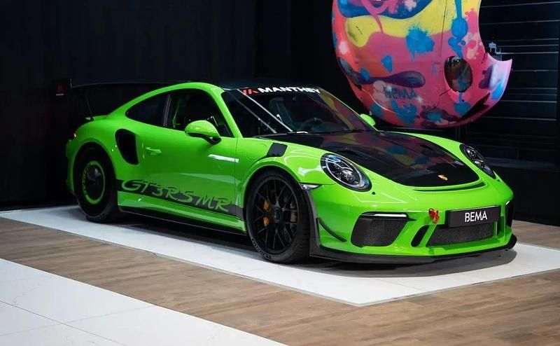 Occasion Porsche 911 GT3 RS 521 ch (383 kW) 2018 Vert Coupé