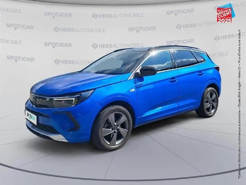 Bleu Utilisé 2022 Opel Grandland X Business SUV | 20 499 € (Prix juste) - Image 1/4