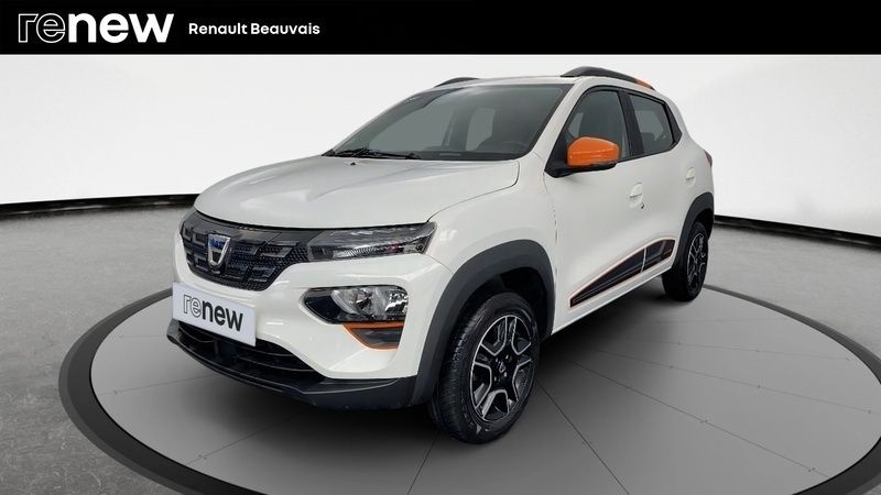 Blanc Utilisé 2022 Dacia Spring Comfort Plus Citadine | 12 490 € (Prix cher) - Image 1/4