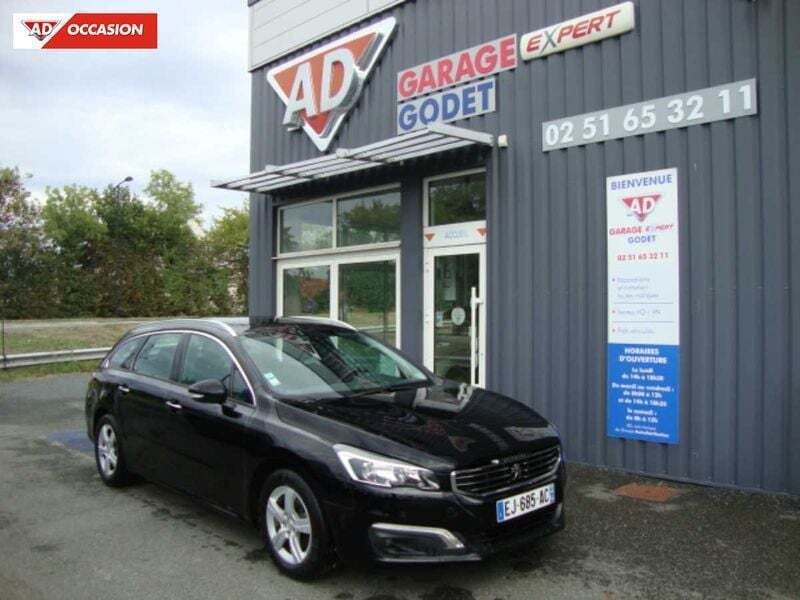 Noir Utilisé 2016 Peugeot 508 Active Break | 13 490 € (Prix cher) - Image 1/4
