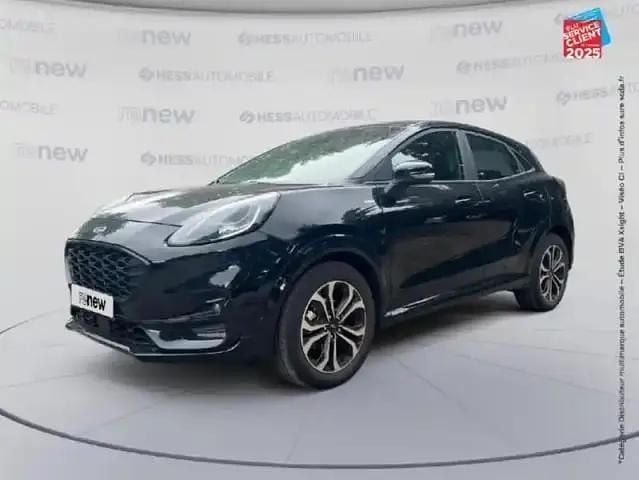 Noir agate métallisée Utilisé 2023 Ford Puma Gen-E ST-Line SUV | 20 999 € (Prix juste) - Image 1/4