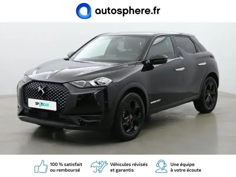 Noir perla nera (n) Utilisé 2021 DS Automobiles DS3 Crossback Performance SUV | 16 999 € (Prix juste) - Image 1/4
