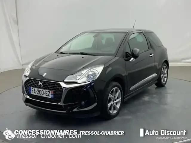 Noir Occasion 2018 DS Automobiles DS3 So Chic Citadine | 9 890 € (Prix juste) - Image 1/4