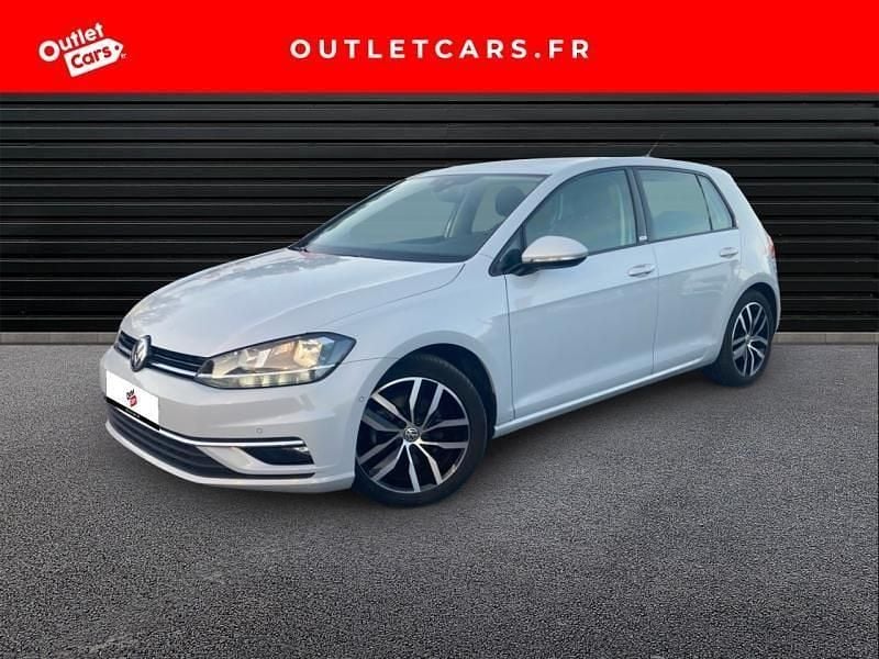 White silver Occasion 2018 VW Golf VII Berline | 17 590 € (Prix juste) - Image 1/4