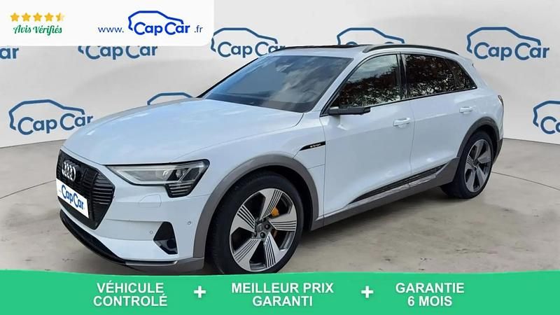 Blanc Utilisé 2020 Audi e-tron SUV | 31 900 € (Prix juste) - Image 1/4