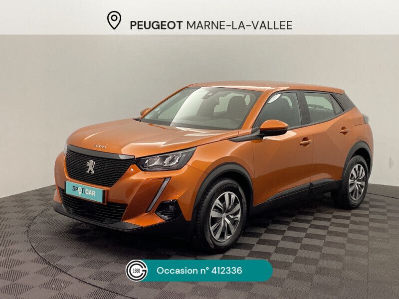 Orange Utilisé 2021 Peugeot 2008 Business-Line SUV | 14 990 € (Prix juste) - Image 1/4