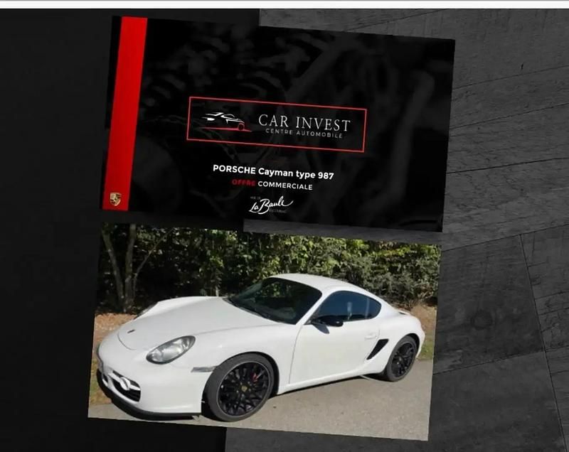 Blanc Utilisé 2006 Porsche Cayman Sport Coupé | 36 400 € - Image 1/4